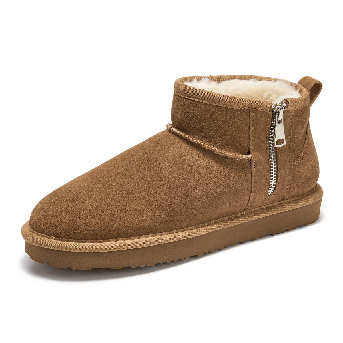 Project Cloud Women's |  100% Genuine Suede Ankle Boots | Water Resistant | Memory Foam| Lightweight | Non-Slip - Ava - Project Cloud - Boots -Shop Project Cloud premium footwear Now!