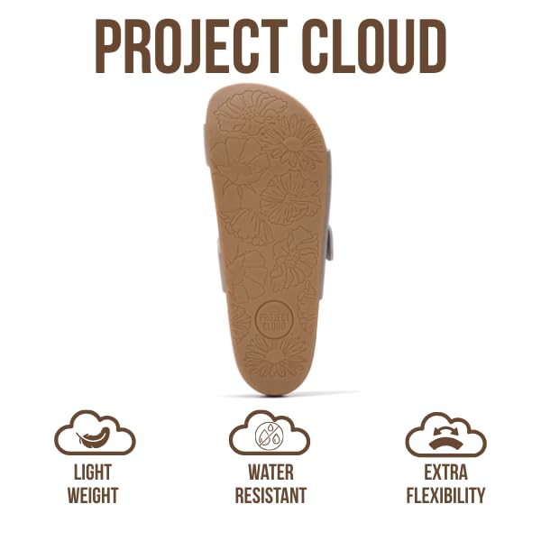 Project Cloud Women's | Platform Sandals Women | Plush and Soft Insole | Lightweight | Non-Slip - Balanced