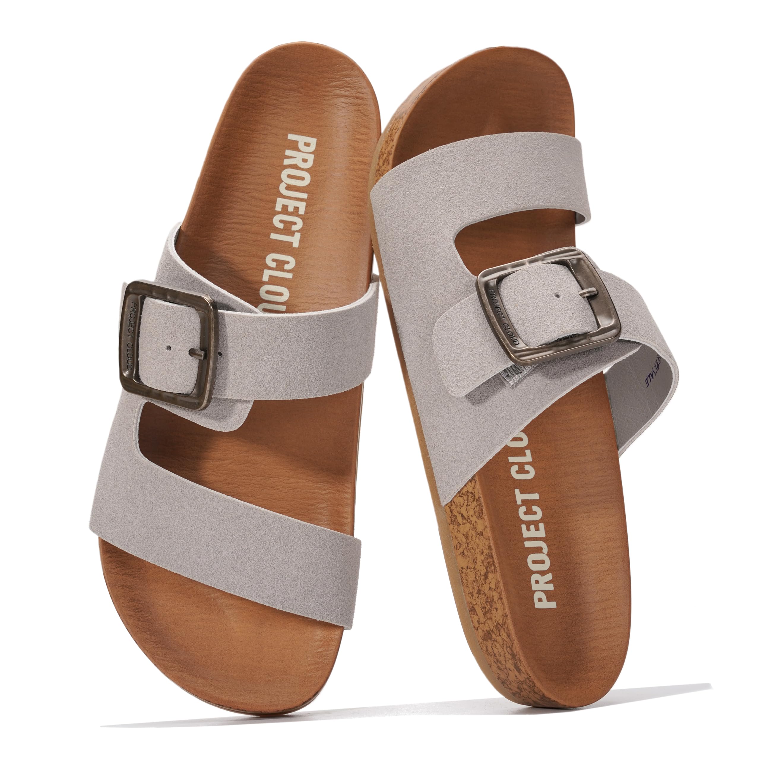 Project Cloud Women's | Platform Sandals Women | Plush and Soft Insole | Lightweight | Non-Slip - Balanced