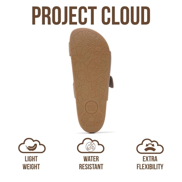 Project Cloud Women's | Platform Sandals Women | Plush and Soft Insole | Lightweight | Non-Slip - Balanced