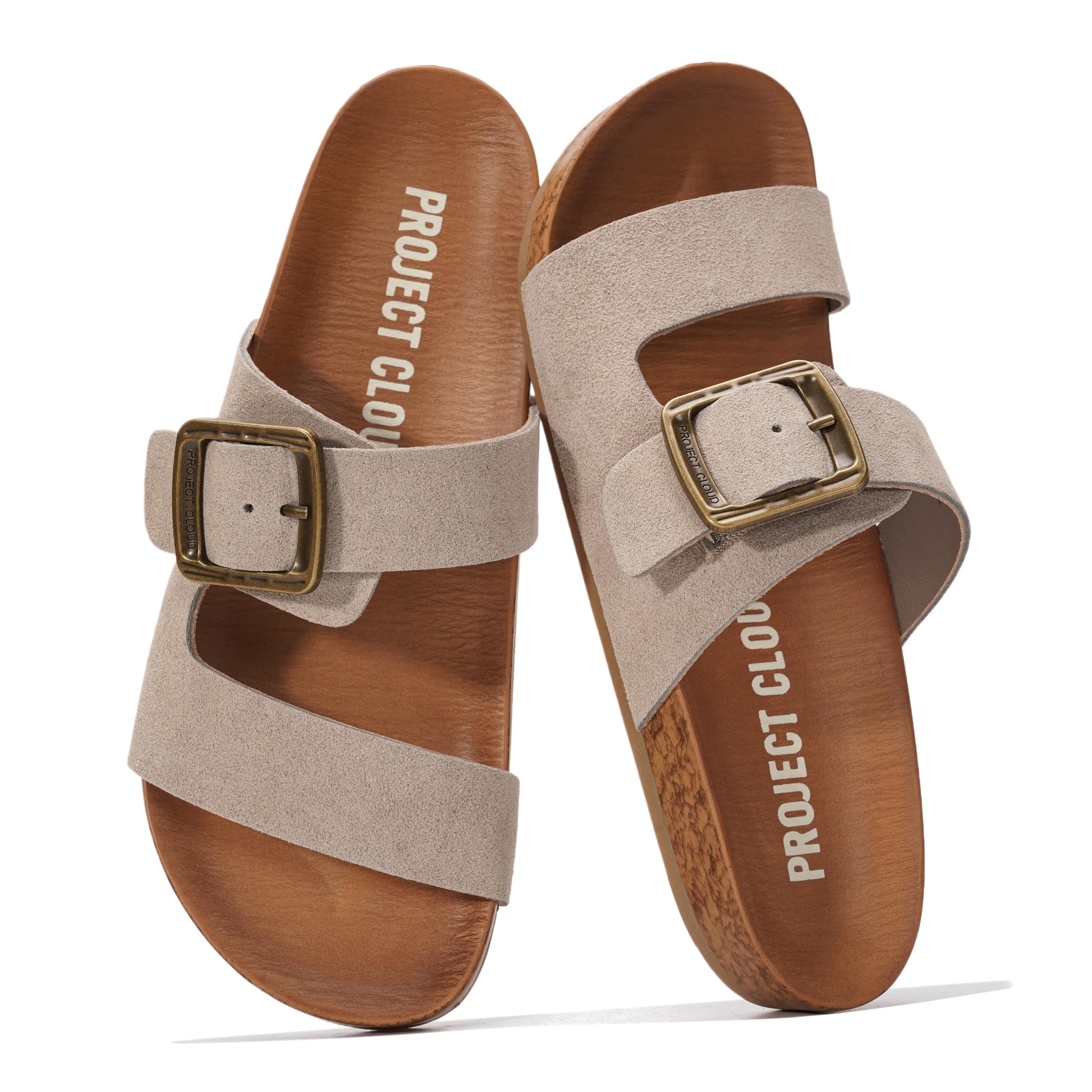 Project Cloud Women's | Platform Sandals Women | Plush and Soft Insole | Lightweight | Non-Slip - Balanced