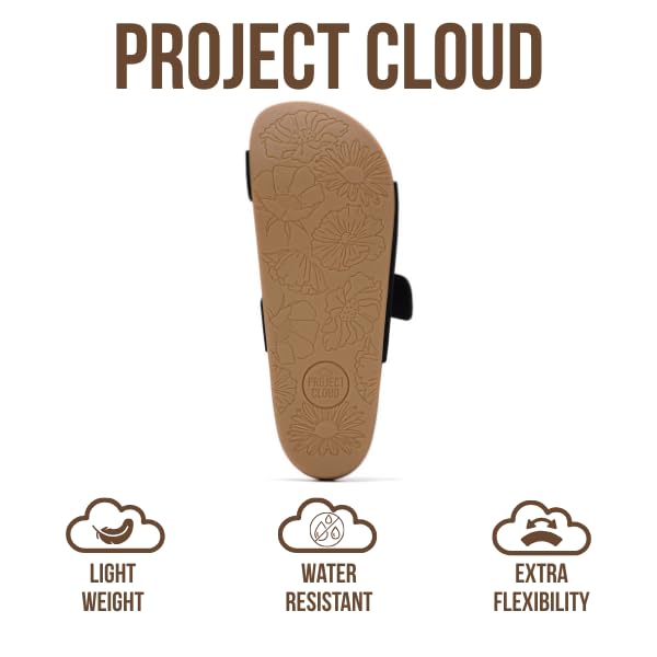 Project Cloud Women's | Platform Sandals Women | Plush and Soft Insole | Lightweight | Non-Slip - Balanced