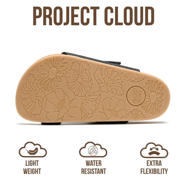 Project Cloud Kids | Girls Slide Summer Sandals | Plush & Soft Insole | Lightweight | Non-Slip - Balanced Kids - Project Cloud - Sandals -Shop Project Cloud premium footwear Now!