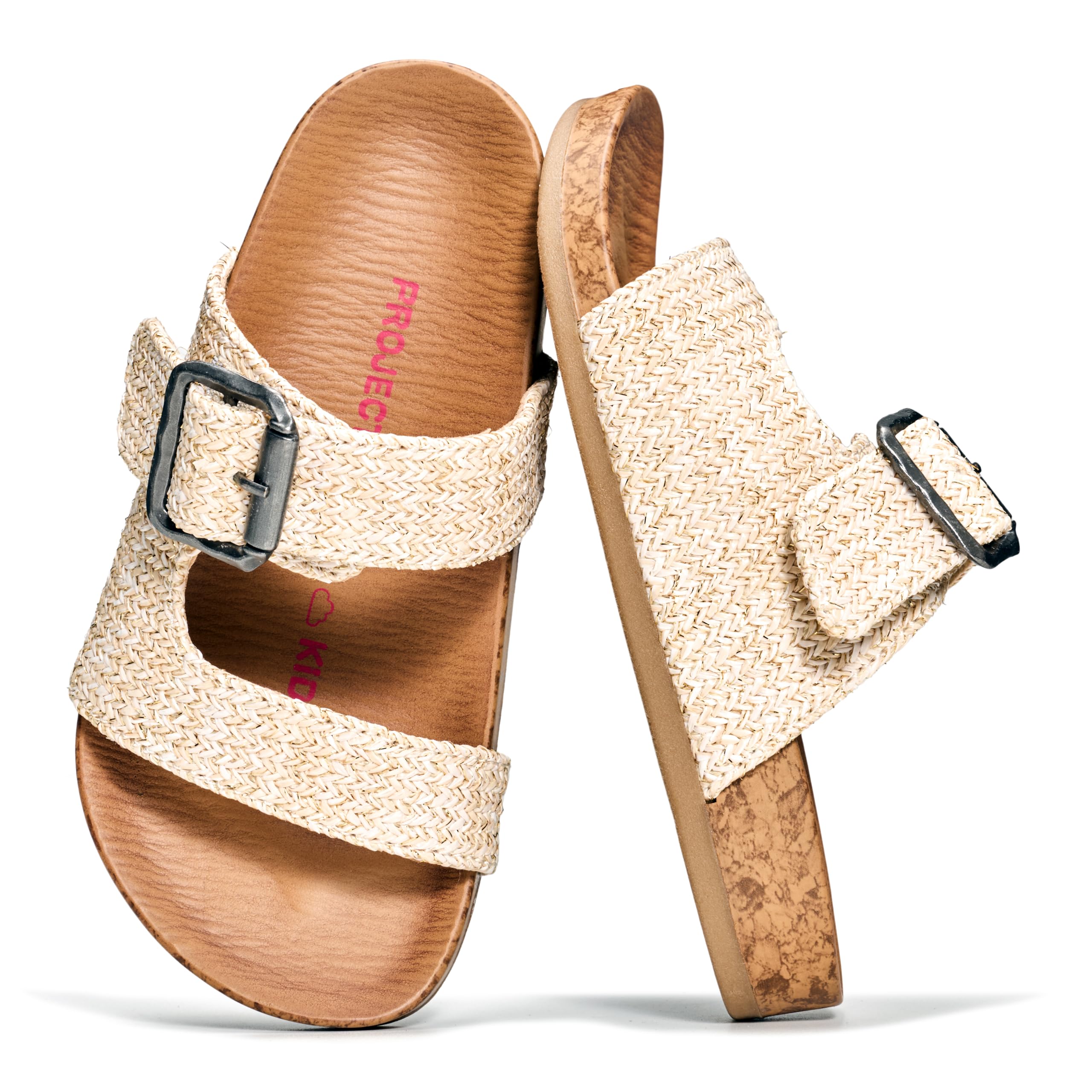 Project Cloud Kids | Girls Slide Summer Sandals | Plush & Soft Insole | Lightweight | Non-Slip - Balanced Kids - Project Cloud - Sandals -Shop Project Cloud premium footwear Now!