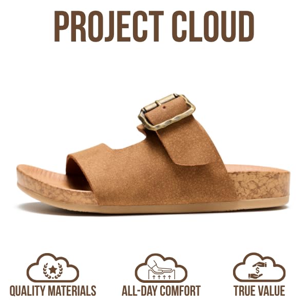 Project Cloud Kids | Girls Slide Summer Sandals | Plush & Soft Insole | Lightweight | Non-Slip - Balanced Kids - Project Cloud - Sandals -Shop Project Cloud premium footwear Now!