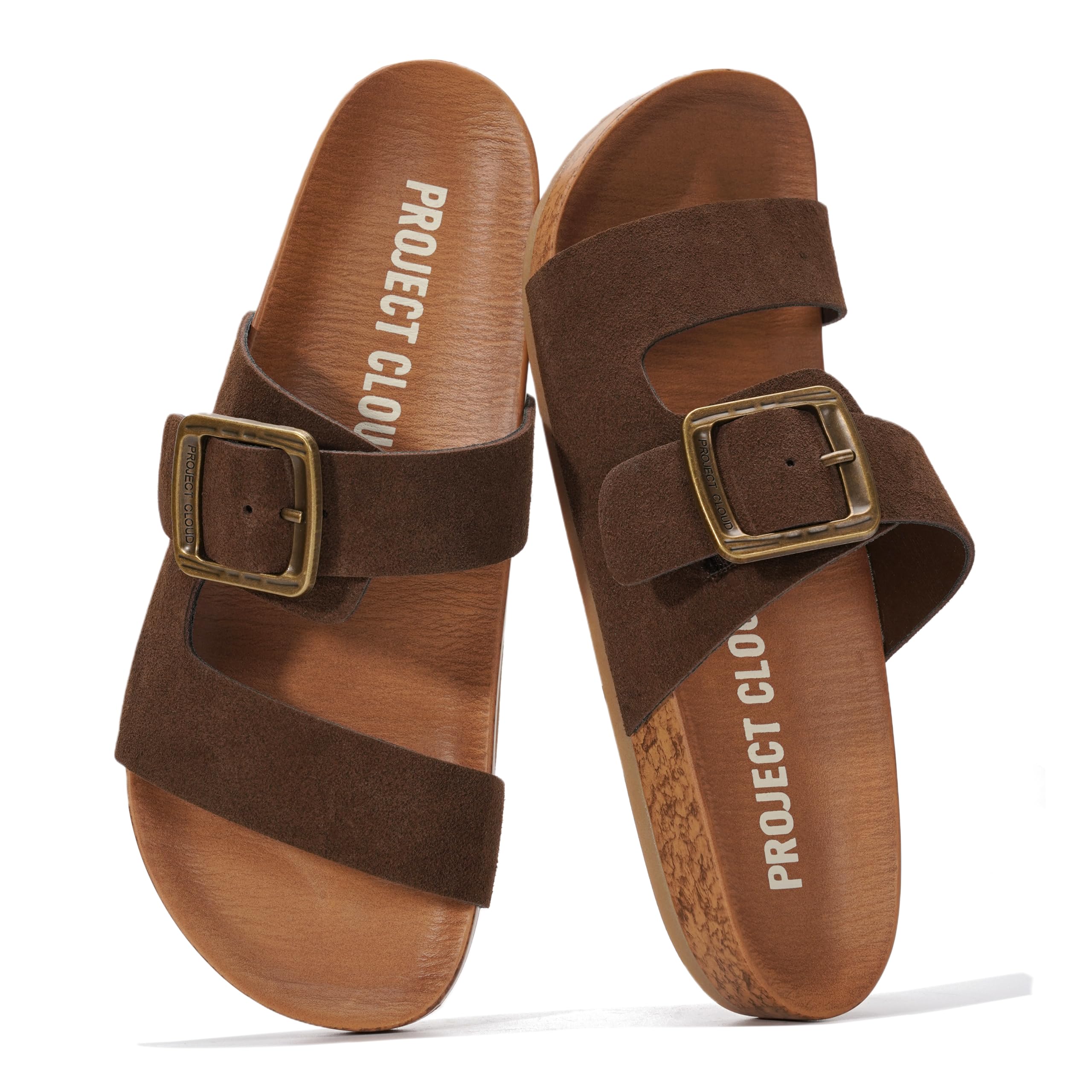 Project Cloud Women's | Platform Sandals Women | Plush and Soft Insole | Lightweight | Non-Slip - Balanced