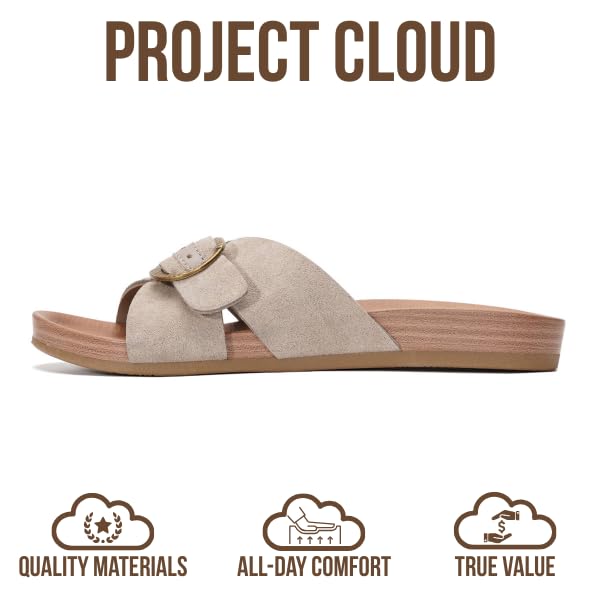 Project Cloud Women's | Platform Sandals Women | Plush and Soft Insole | Lightweight | Non-Slip - Beaming - Project Cloud - Sandals -Shop Project Cloud premium footwear Now!