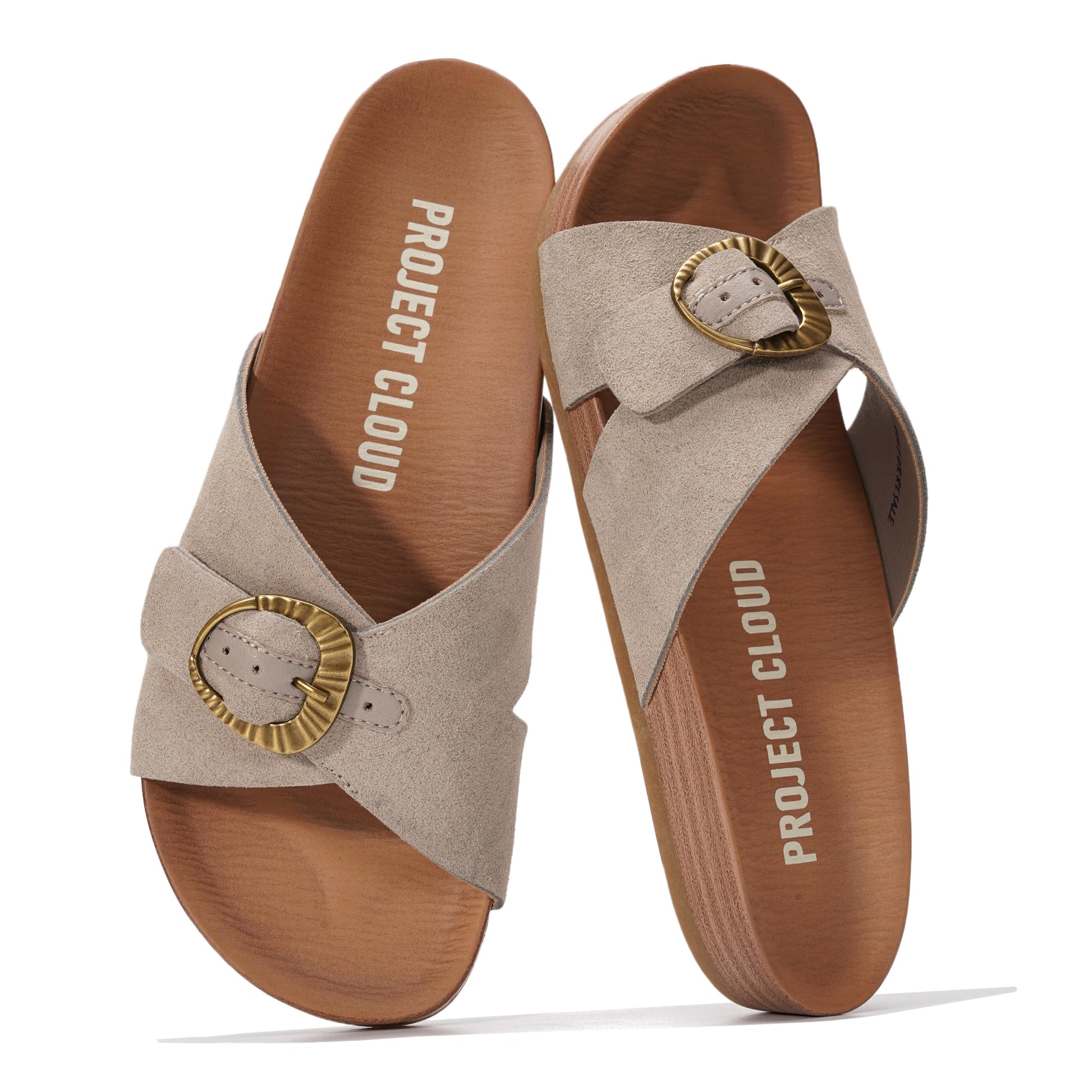 Project Cloud Women's | Platform Sandals Women | Plush and Soft Insole | Lightweight | Non-Slip - Beaming - Project Cloud - Sandals -Shop Project Cloud premium footwear Now!