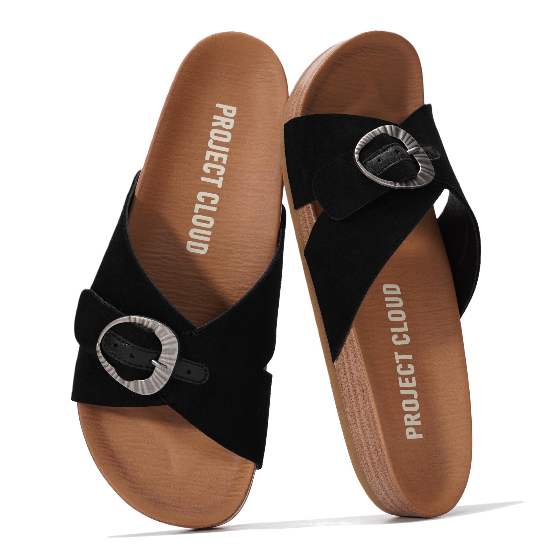 Project Cloud Women's | Platform Sandals Women | Plush and Soft Insole | Lightweight | Non-Slip - Beaming - Project Cloud - Sandals -Shop Project Cloud premium footwear Now!