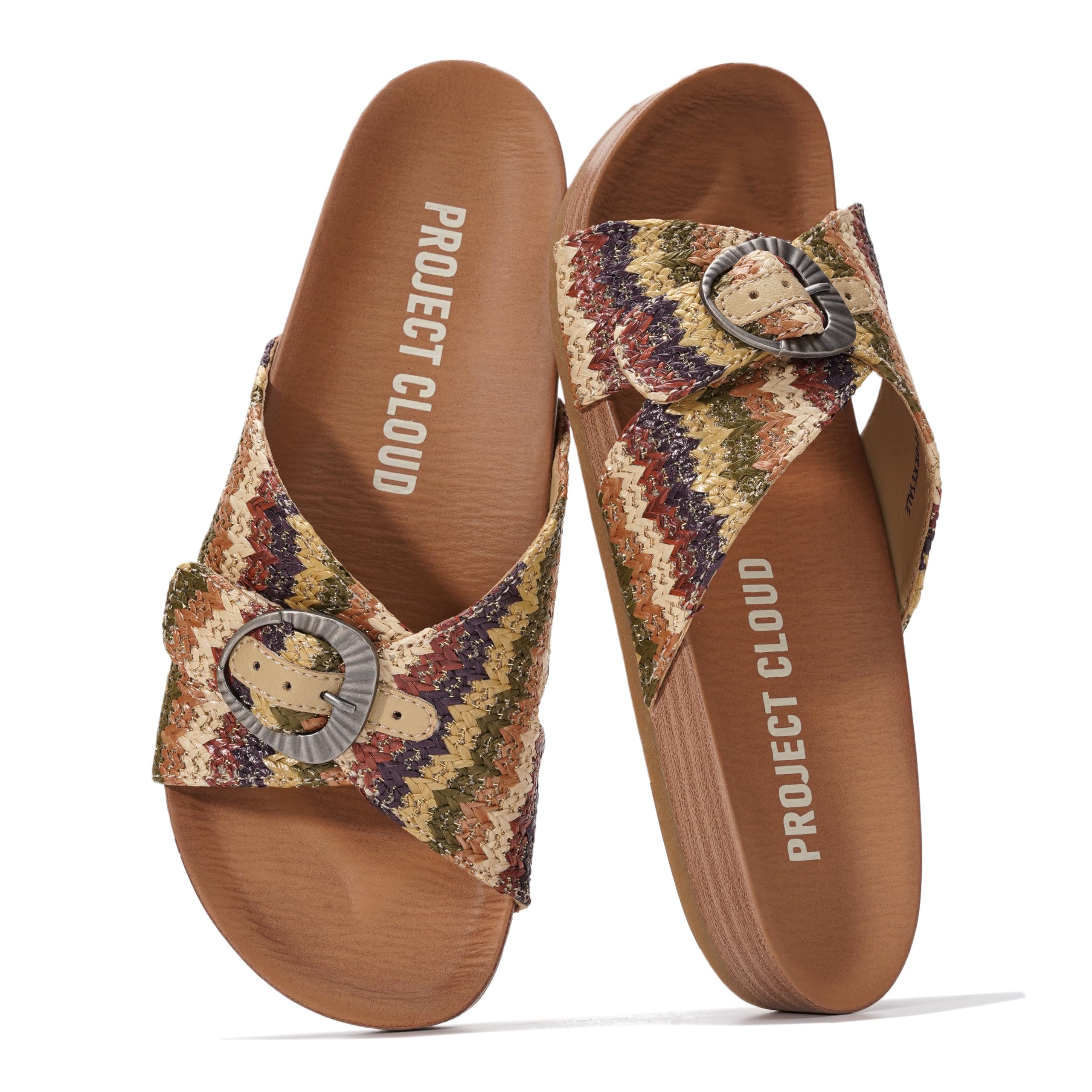 Project Cloud Women's | Platform Sandals Women | Plush and Soft Insole | Lightweight | Non-Slip - Beaming - Project Cloud - Sandals -Shop Project Cloud premium footwear Now!