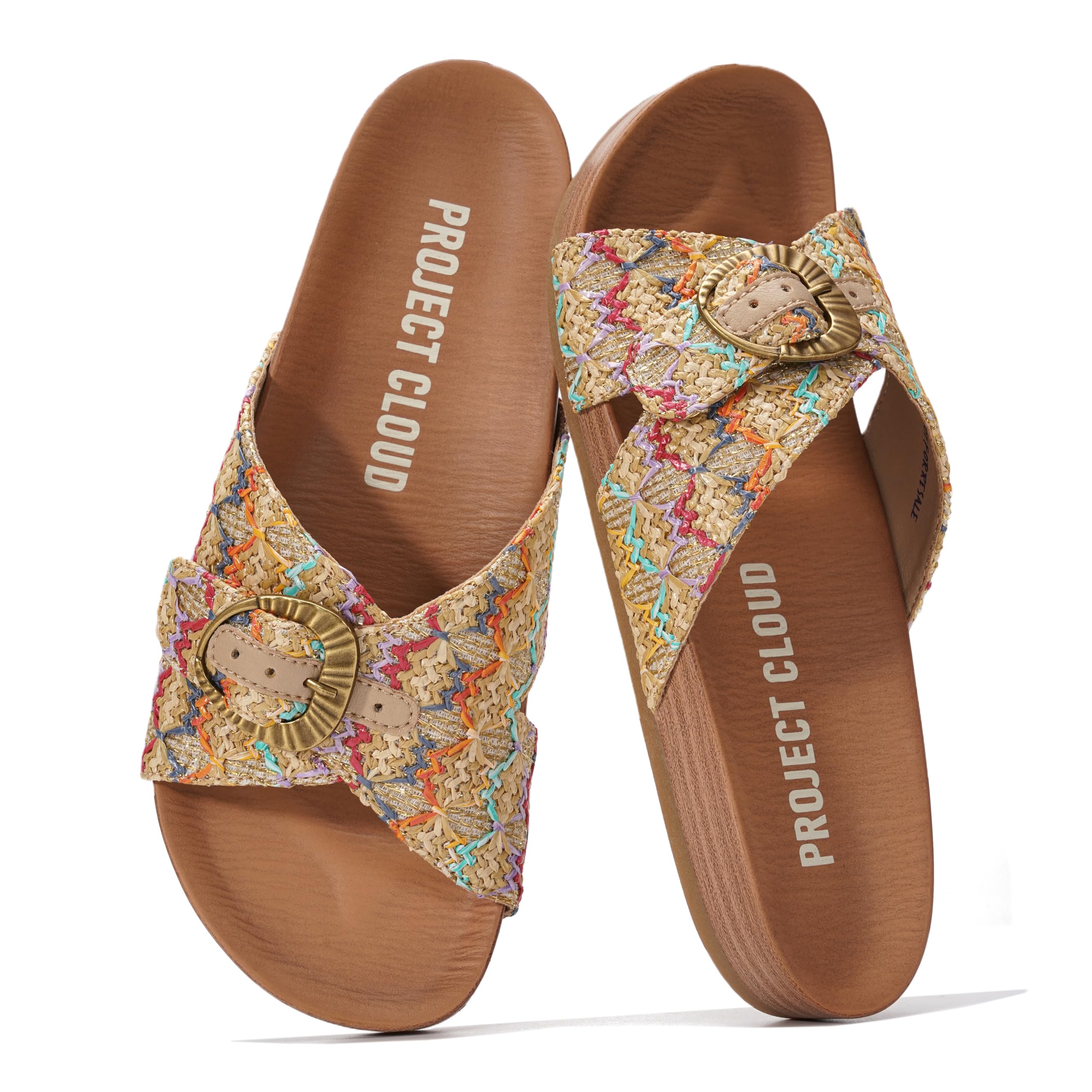 Anti-Slip Platform Sandals - Memory Foam Comfort