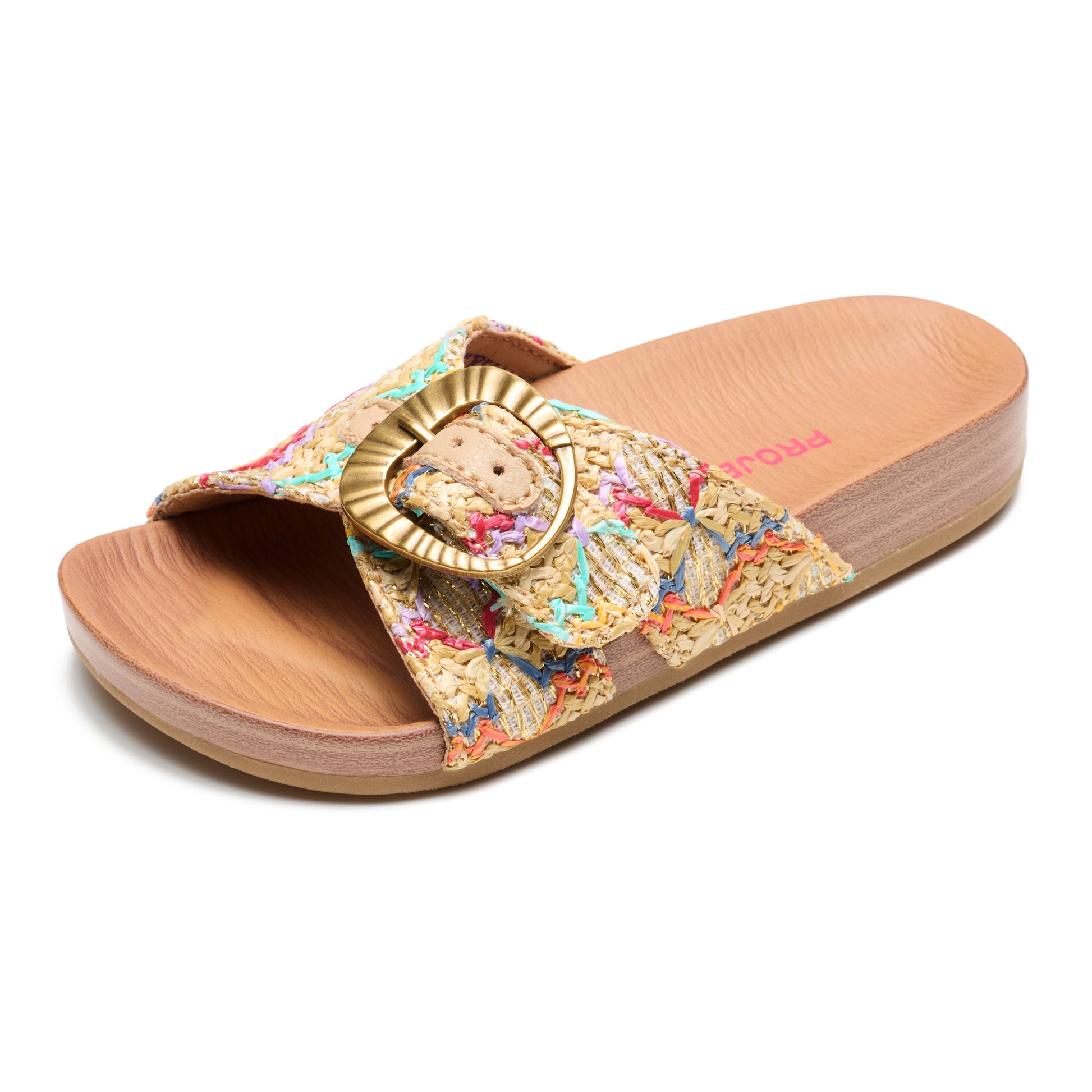 Project Cloud Kids | Eco-Leather Adjustable Buckle Toddler Slides | Plush & Soft Insole | Lightweight | Non-Slip - Beaming Kids - Project Cloud - Sandals -Shop Project Cloud premium footwear Now!