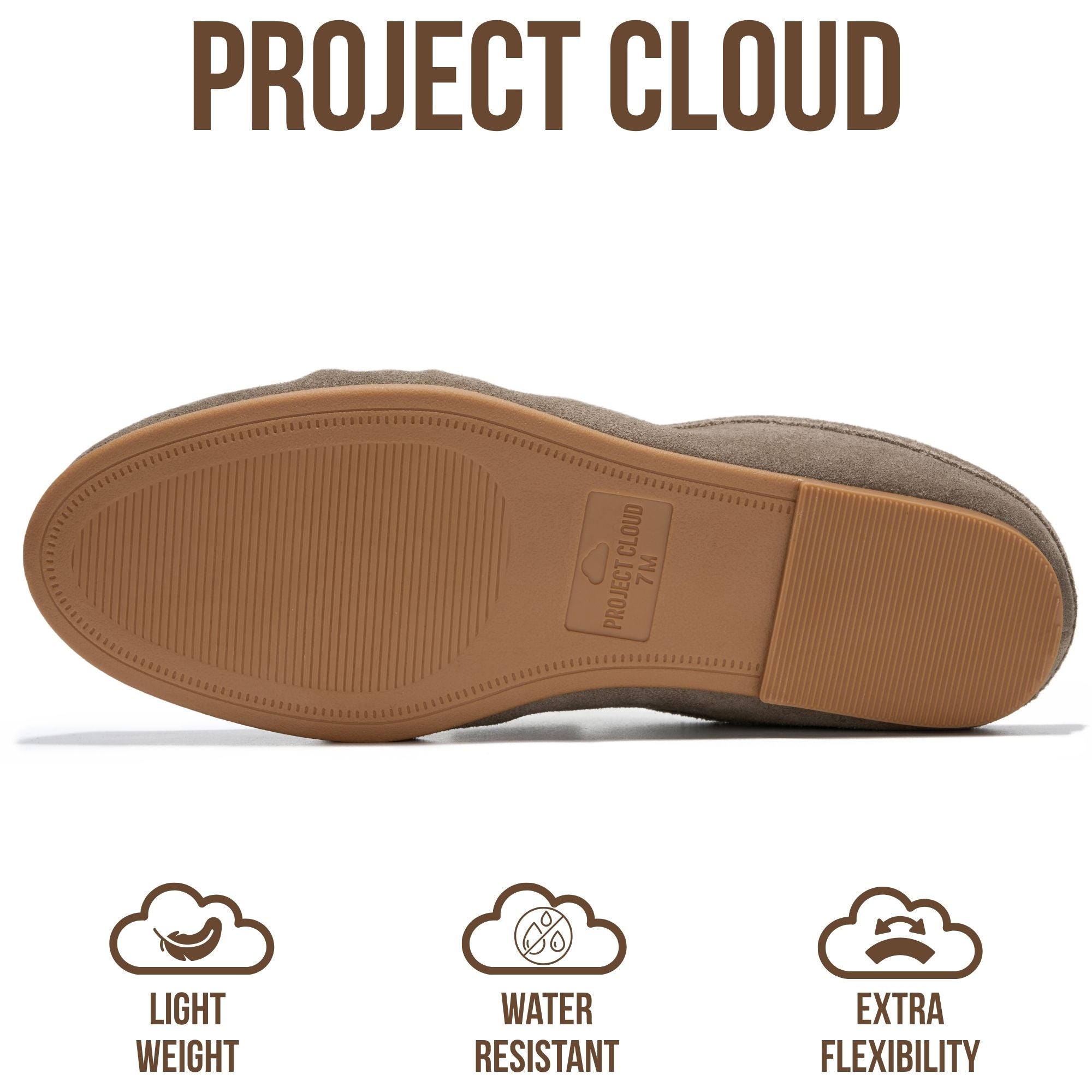 Project Cloud Women's | 100% Genuine Leather Penny Loafers | Memory Foam Insole | Lightweight | Non-Slip - Becker