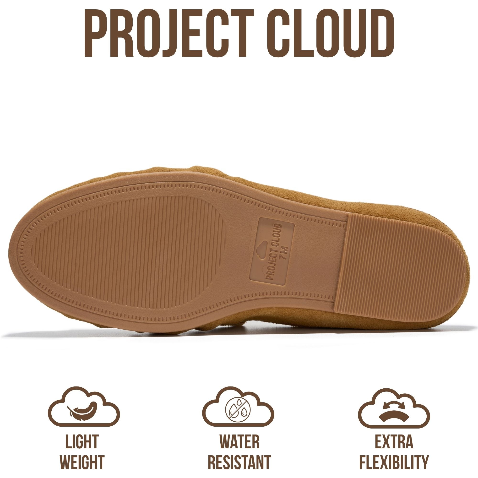 Project Cloud Women's | 100% Genuine Leather Penny Loafers | Memory Foam Insole | Lightweight | Non-Slip - Becker