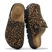 Project Cloud Women's | Genuine Leather Clogs | ProjectPlush | Lightweight | Non-Slip - Benton Chunky - Project Cloud - Clogs -Shop Project Cloud premium footwear Now!