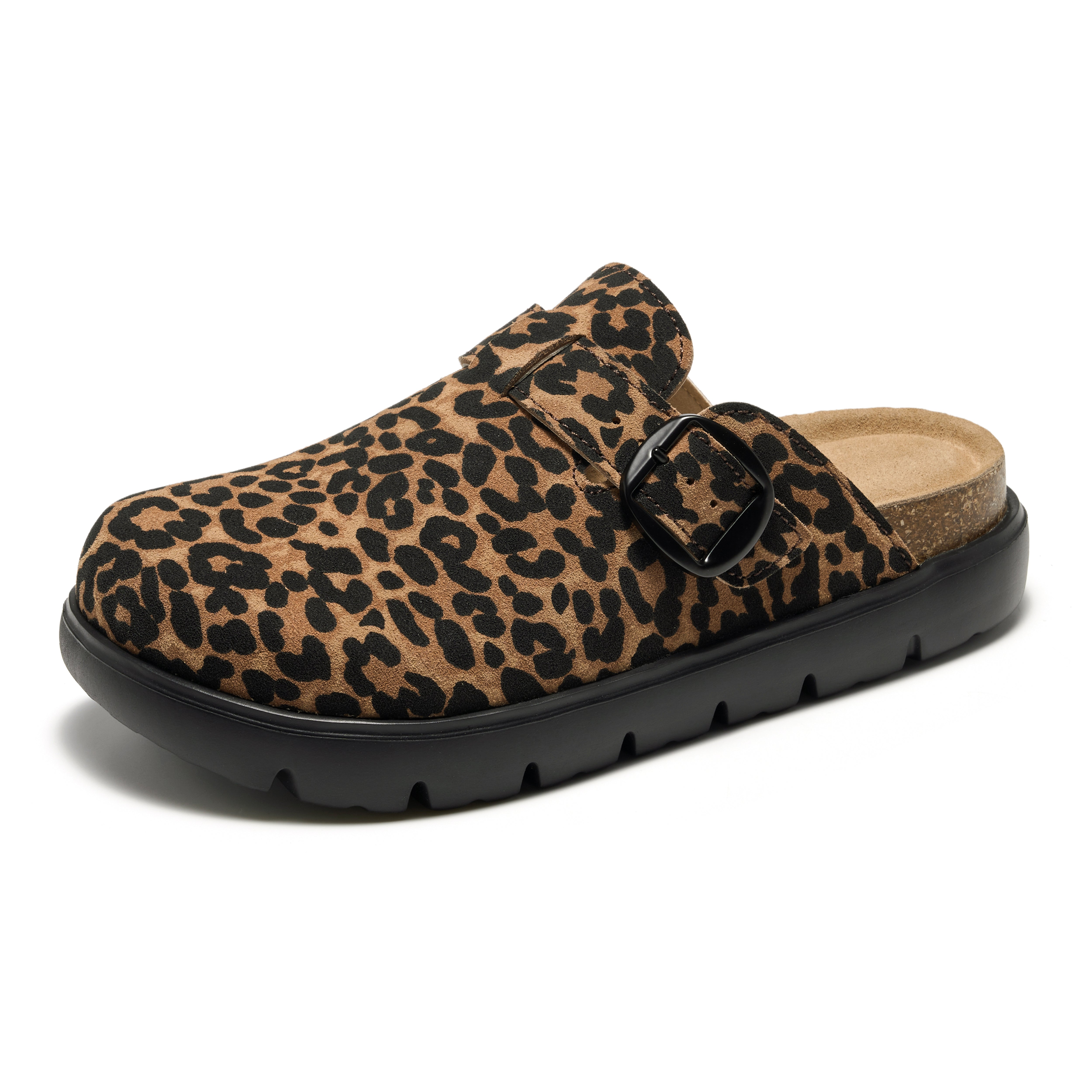 Project Cloud Women's | Genuine Leather Clogs | ProjectPlush | Lightweight | Non-Slip - Benton Chunky
