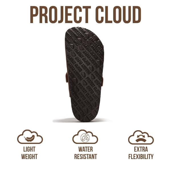 Project Cloud Women's | Genuine Suede Footbed Clogs | ProjectPlush | Lightweight | Non-Slip - Benton