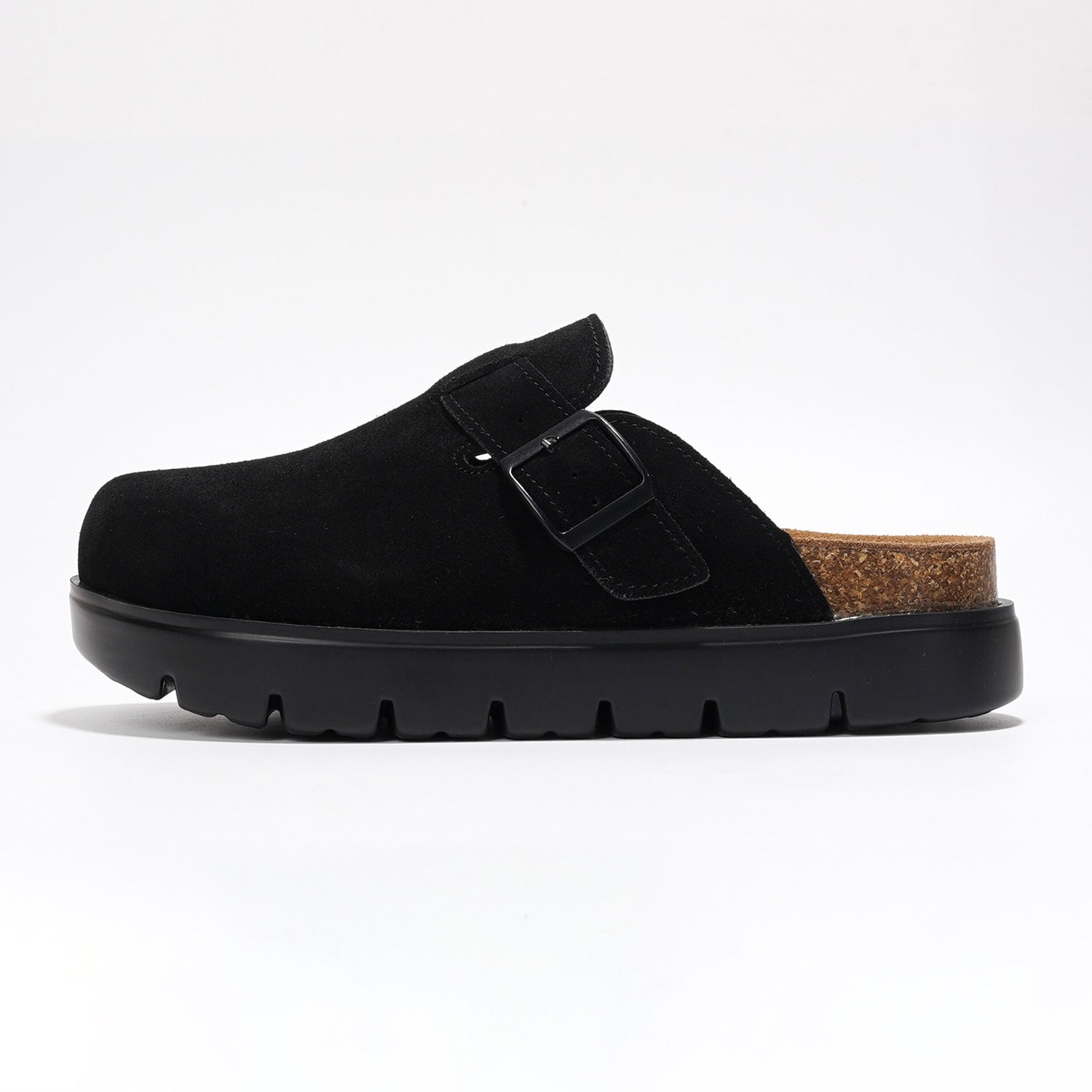 Project Cloud | "Benton Chunky" Women Clogs | Genuine Leather | Arch Support | ProjectPlush | Lightweight | Non-Slip
