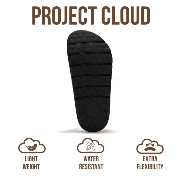 Benton Chunky de Project Cloud: Zuecos de plataforma de cuero para mujer, cómodos 