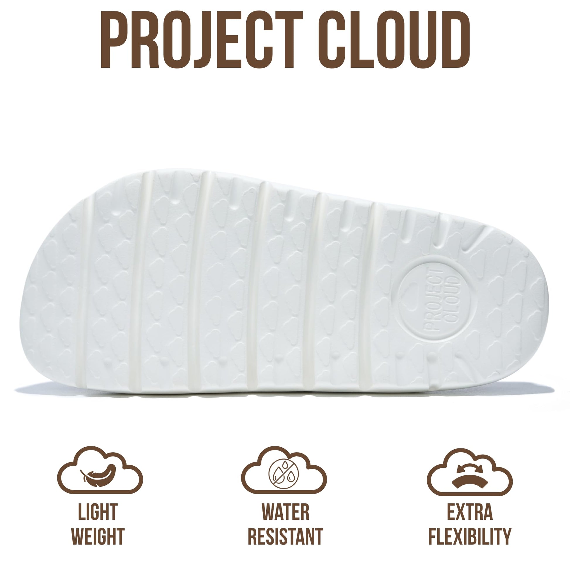 Project Cloud Women's | Genuine Leather Clogs | ProjectPlush | Lightweight | Non-Slip - Benton Chunky - Project Cloud - Clogs -Shop Project Cloud premium footwear Now!