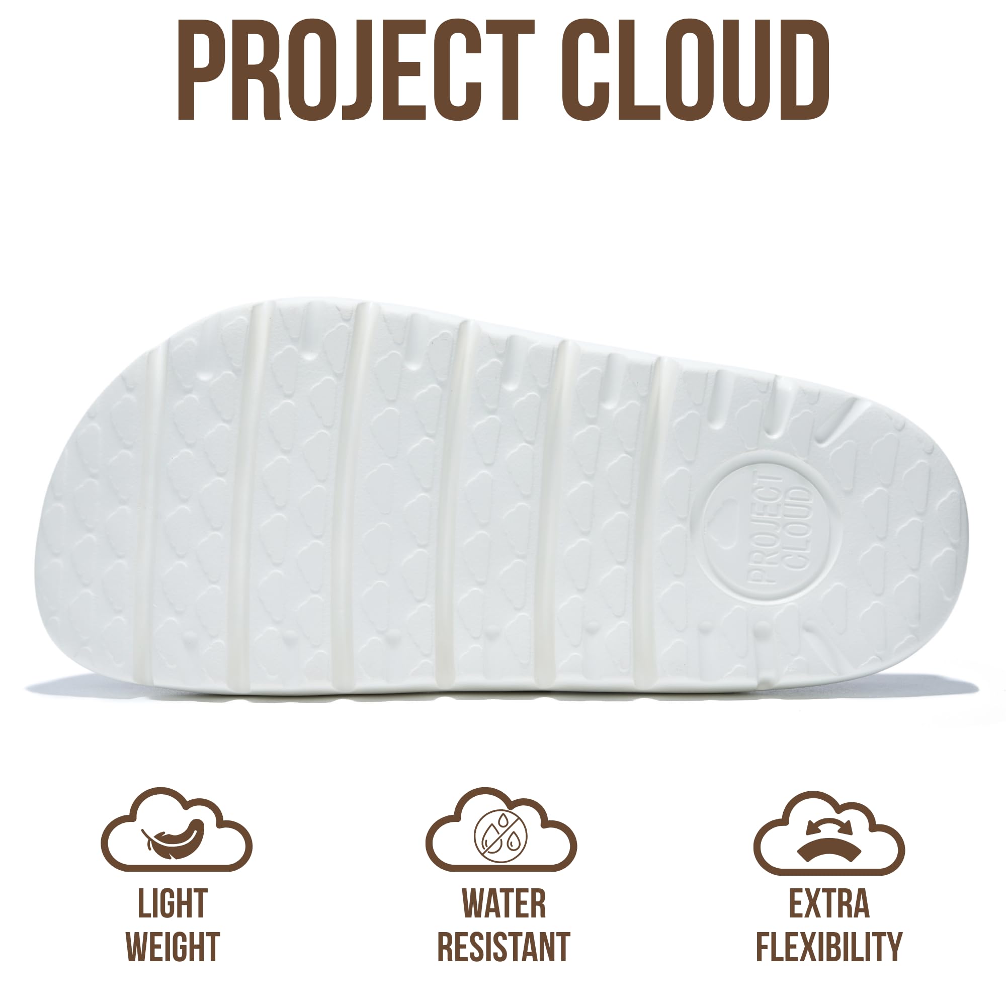 Project Cloud Women's | Genuine Leather Clogs | ProjectPlush | Lightweight | Non-Slip - Benton Chunky - Project Cloud - Clogs -Shop Project Cloud premium footwear Now!