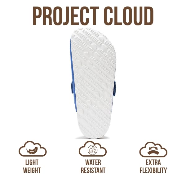 Zuecos de cuero para mujer Benton de Project Cloud: espuma viscoelástica y soporte 