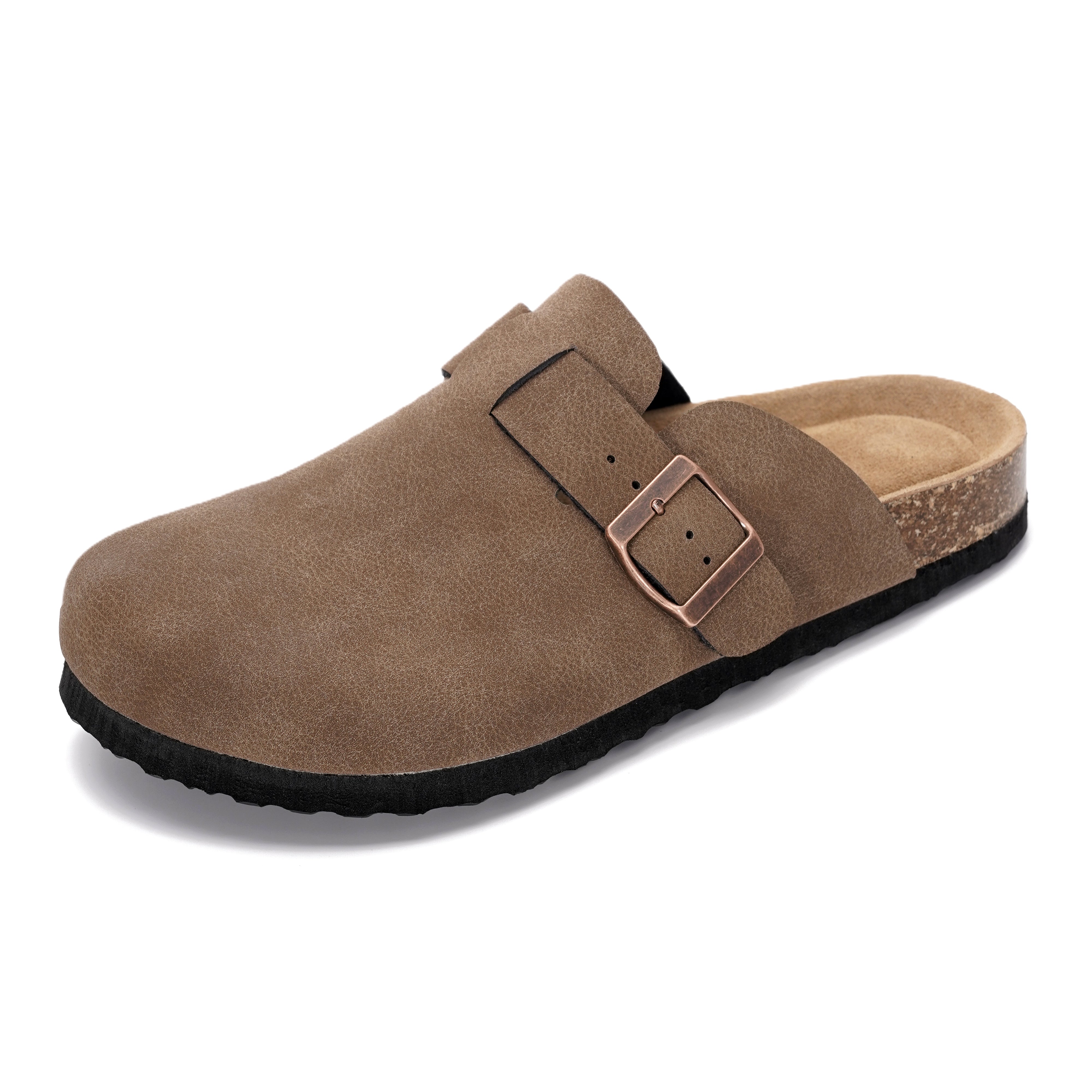 Project Cloud Women's | Genuine Suede Footbed Clogs | ProjectPlush | Lightweight | Non-Slip - Benton - Project Cloud - Clogs -Shop Project Cloud premium footwear Now!