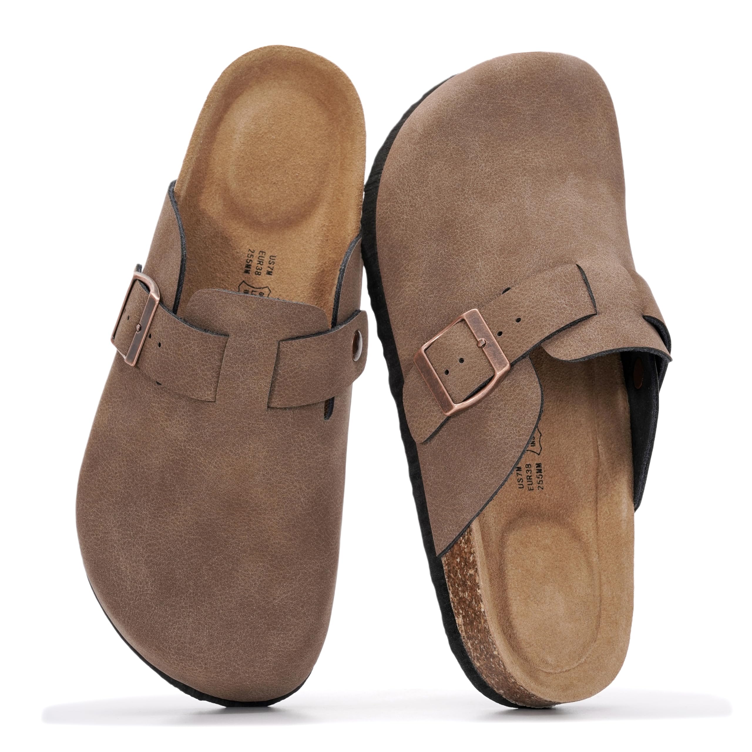 Project Cloud Women's | Genuine Suede Footbed Clogs | ProjectPlush | Lightweight | Non-Slip - Benton - Project Cloud - Clogs -Shop Project Cloud premium footwear Now!