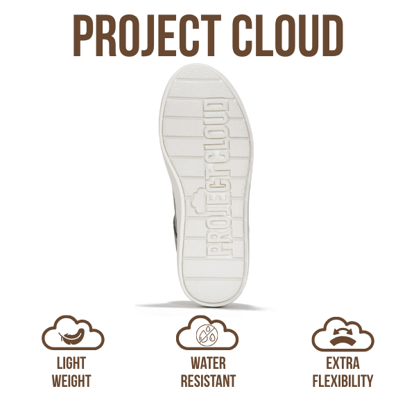 Bossy Sneakers de Project Cloud: elegantes zapatos de mujer con espuma viscoelástica 
