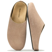 Project Cloud Women's | 100% Genuine Leather Clogs | Soft Insole | Lightweight | Non-Slip - Bowing