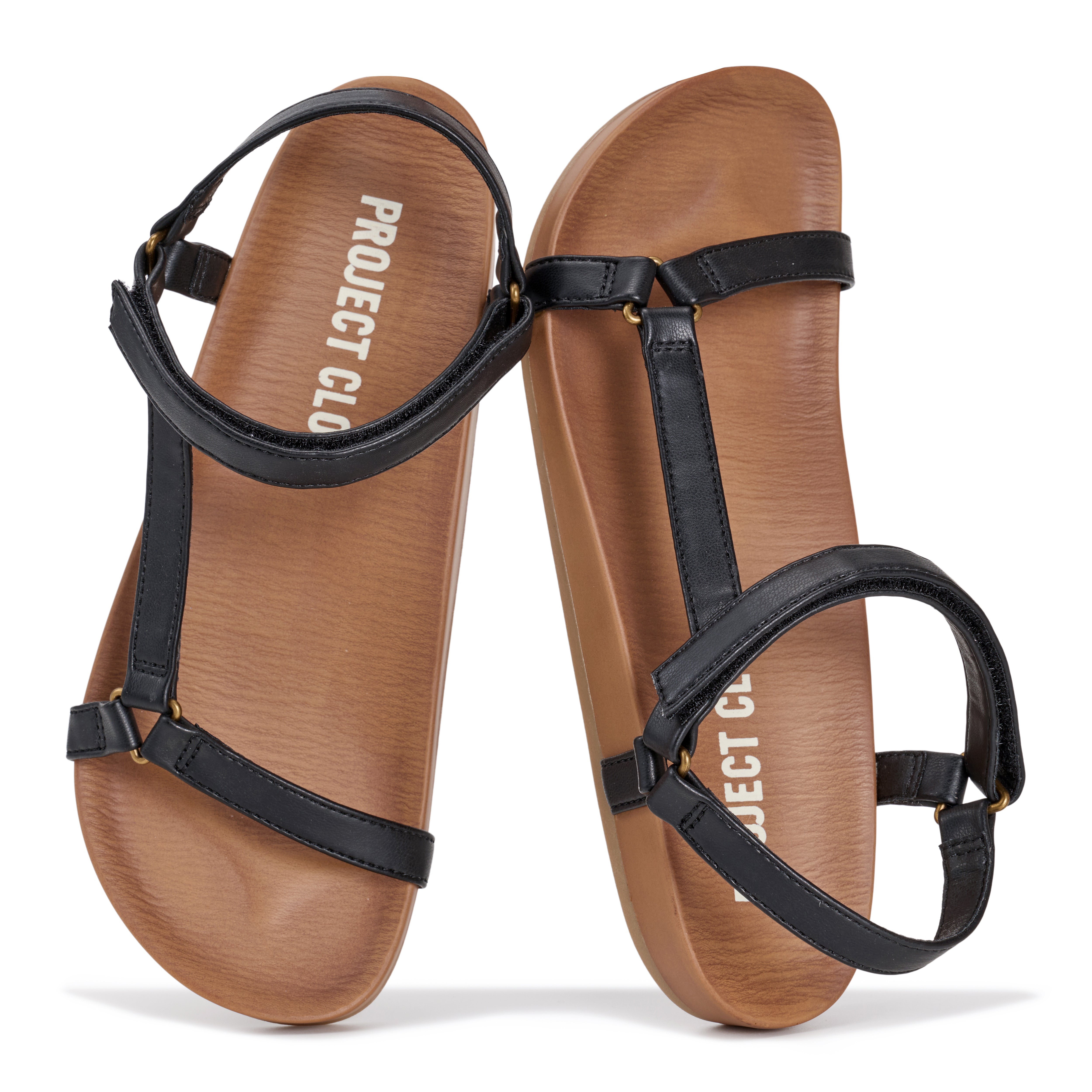 Project Cloud Women's | Platform Sandals Women | Plush and Soft Insole | Lightweight | Non-Slip - Brandy