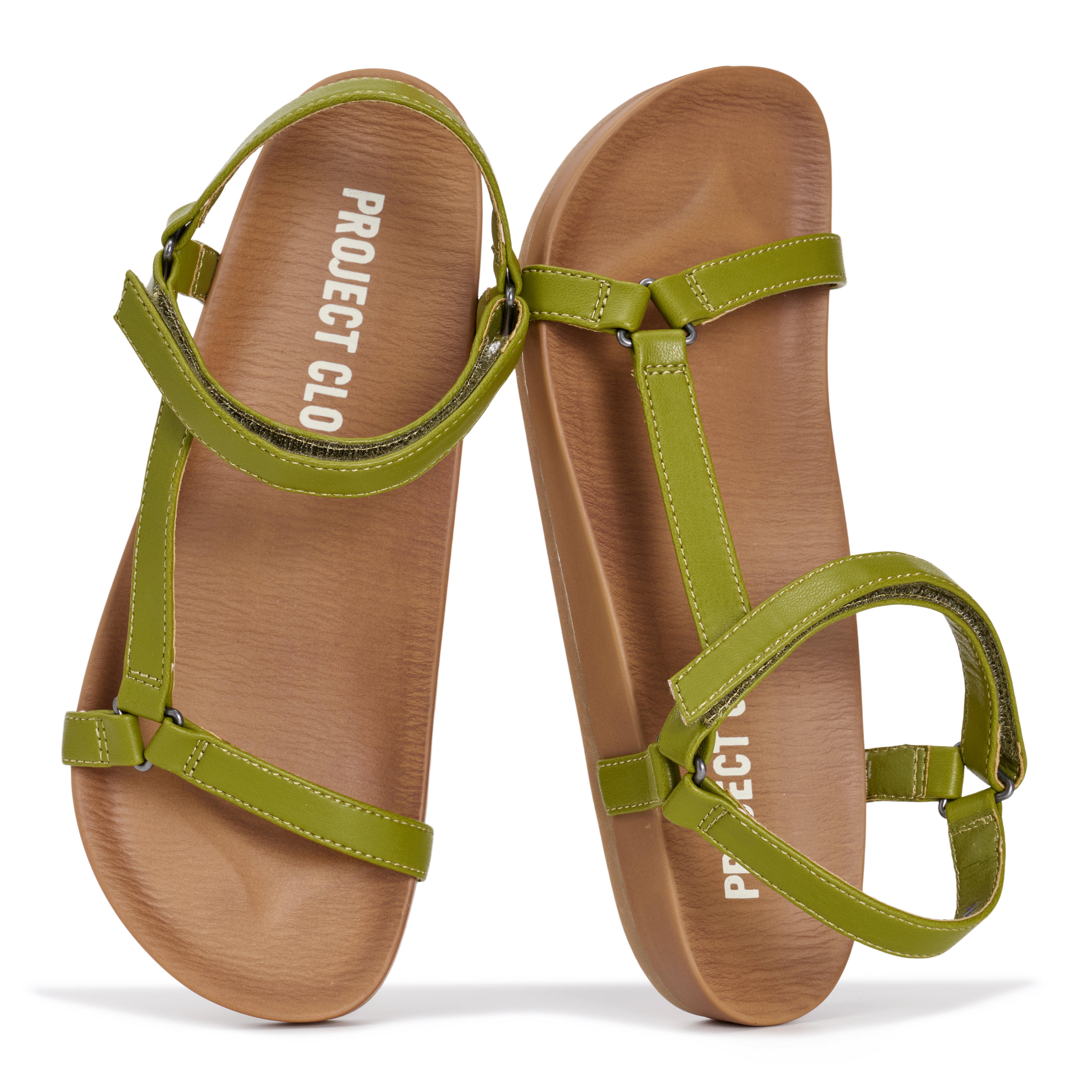 Project Cloud Women's | Platform Sandals Women | Plush and Soft Insole | Lightweight | Non-Slip - Brandy