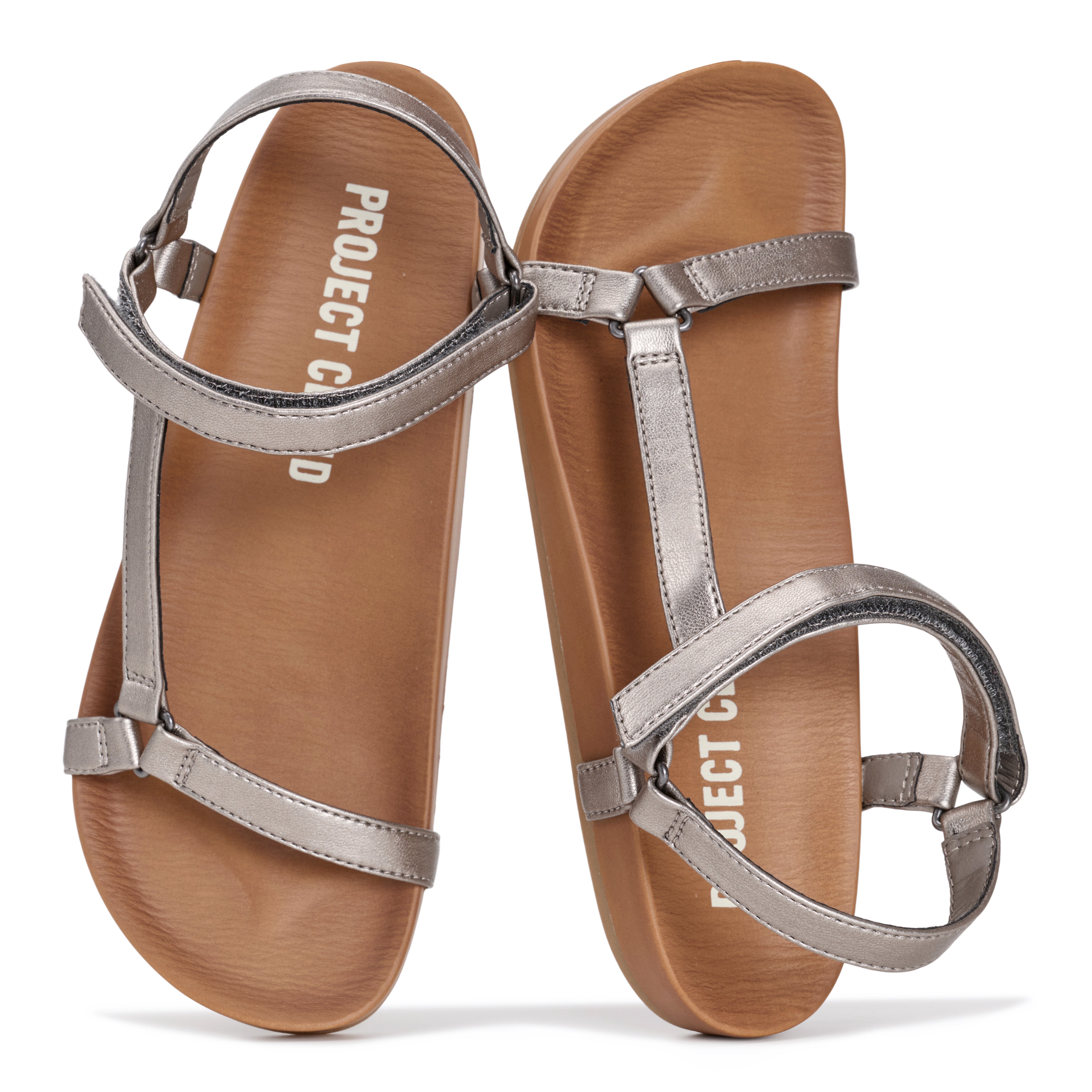 Project Cloud Women's | Platform Sandals Women | Plush and Soft Insole | Lightweight | Non-Slip - Brandy
