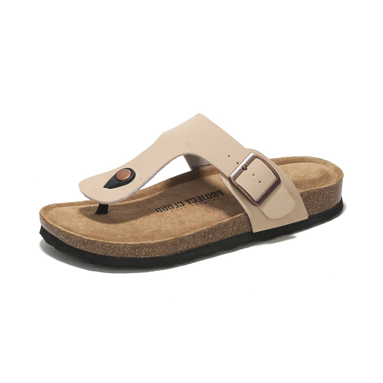 Project Cloud Women's | 100% Genuine Leather Thong Sandals | Water