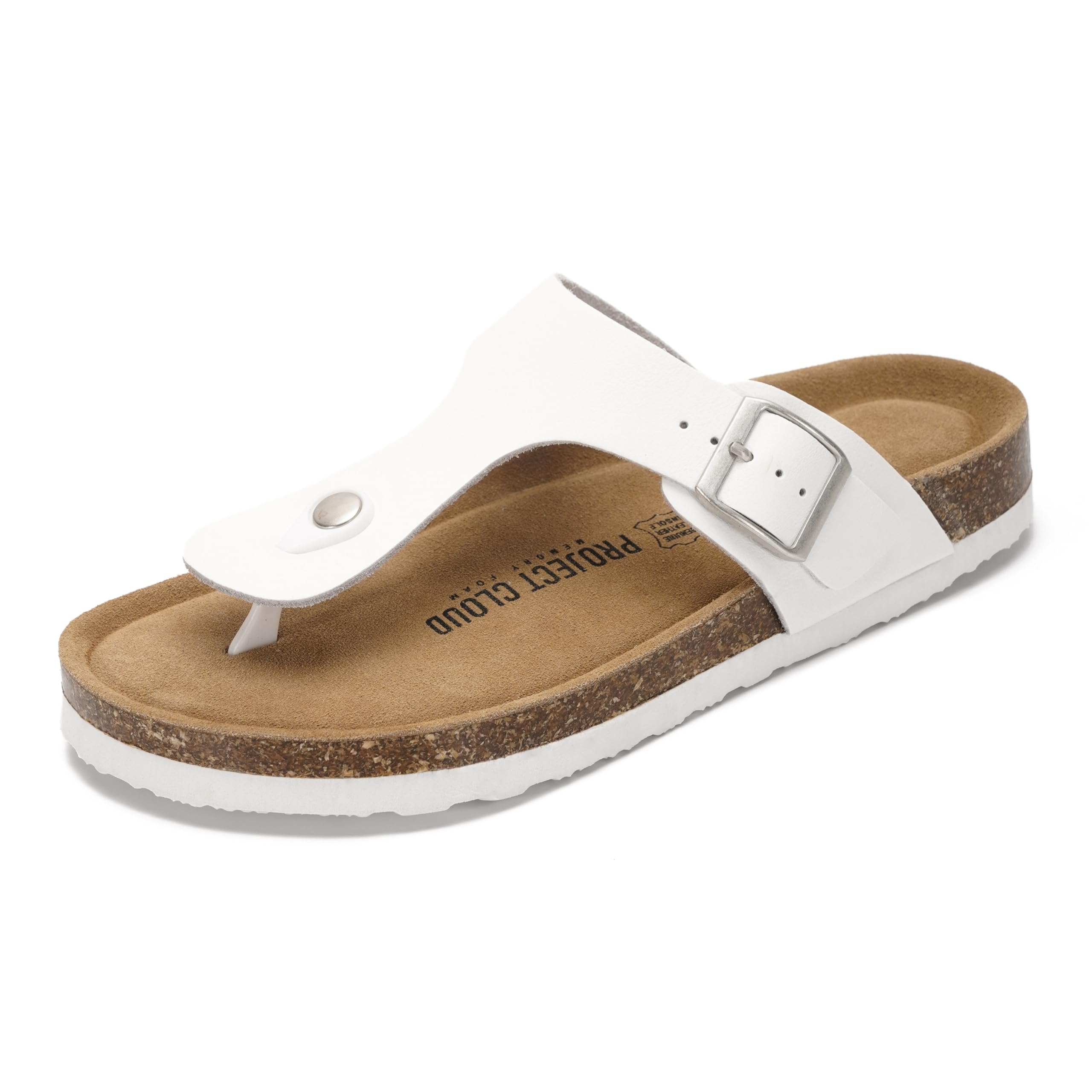 Project Cloud Women's | 100% Genuine Leather Thong Sandals | Water Resistant | Lightweight | Non-Slip - Britani