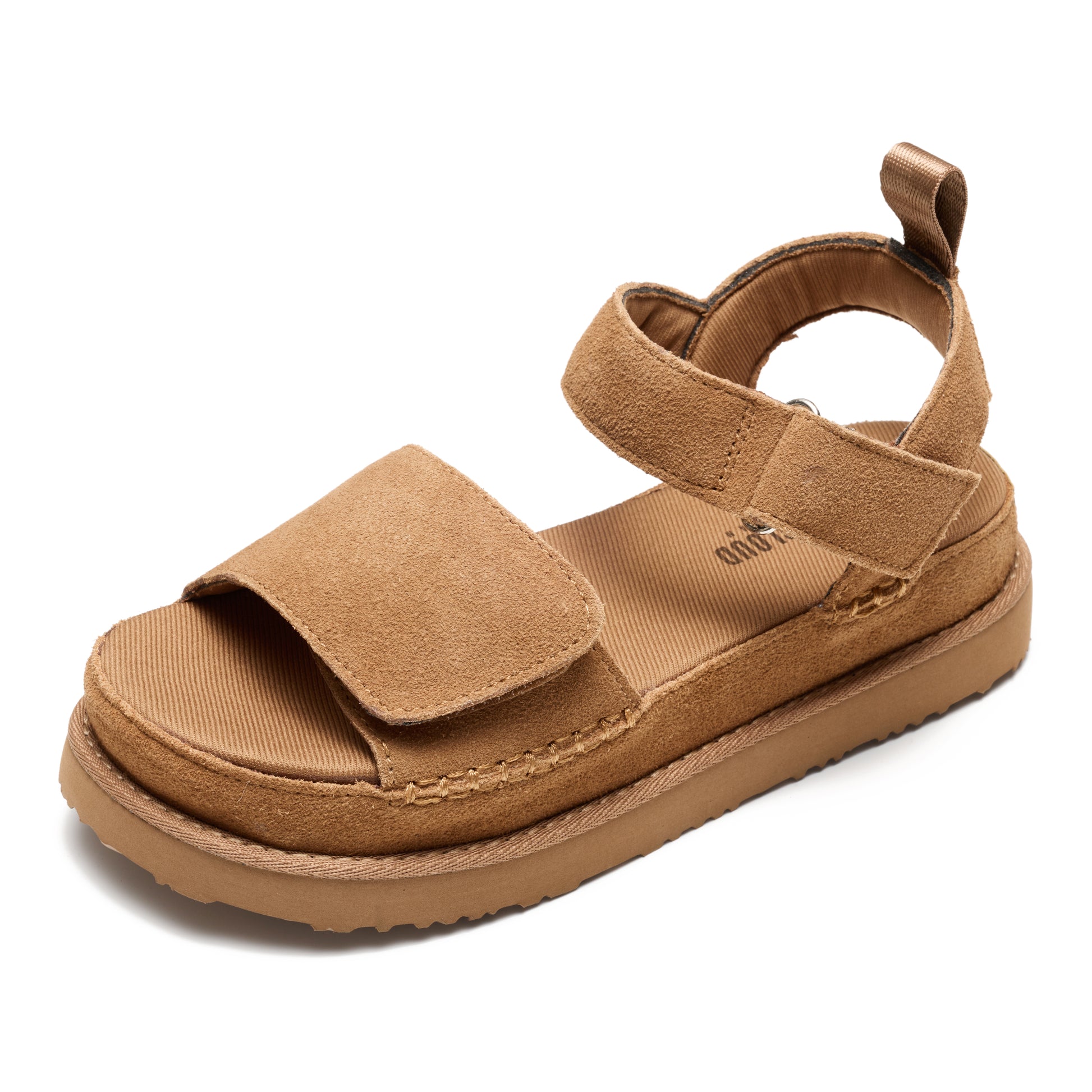 Project Cloud Women's | Genuine Leather Platform Sandals | Memory Foam | Lightweight | Non-Slip - Bronzestar - Project Cloud - Sandals -Shop Project Cloud premium footwear Now!