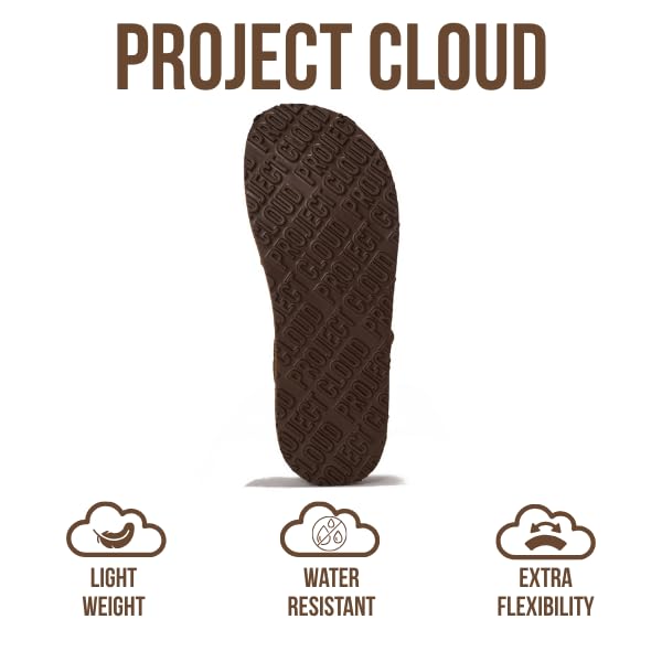 Project Cloud Women's | Genuine Leather Platform Sandals | Memory Foam | Lightweight | Non-Slip - Bronzestar - Project Cloud - Sandals -Shop Project Cloud premium footwear Now!