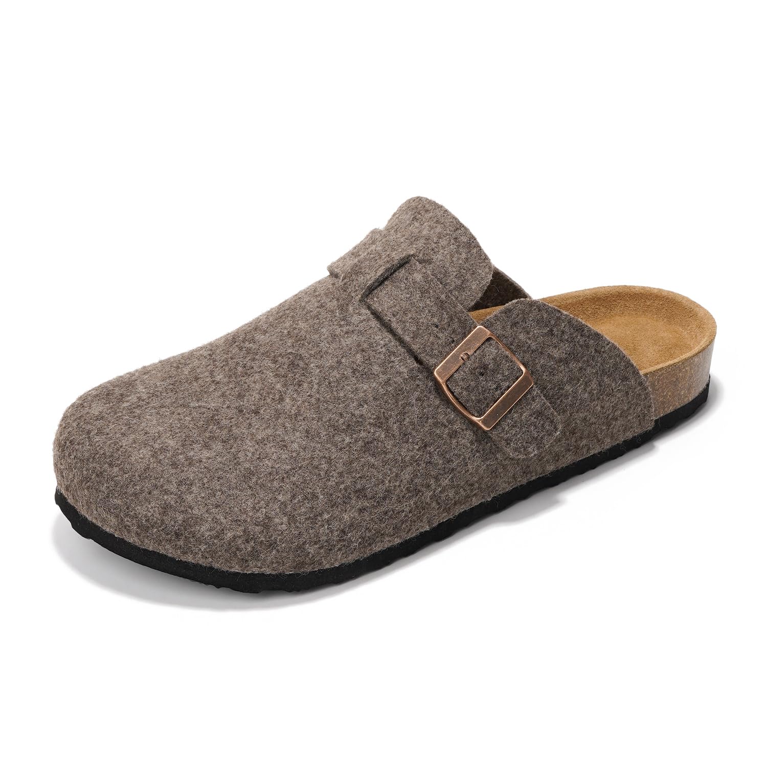 Project Cloud | "Brooklyn" 100% Genuine Full Grain Leather Slippers for Men | Memory Foam | Non-Slip