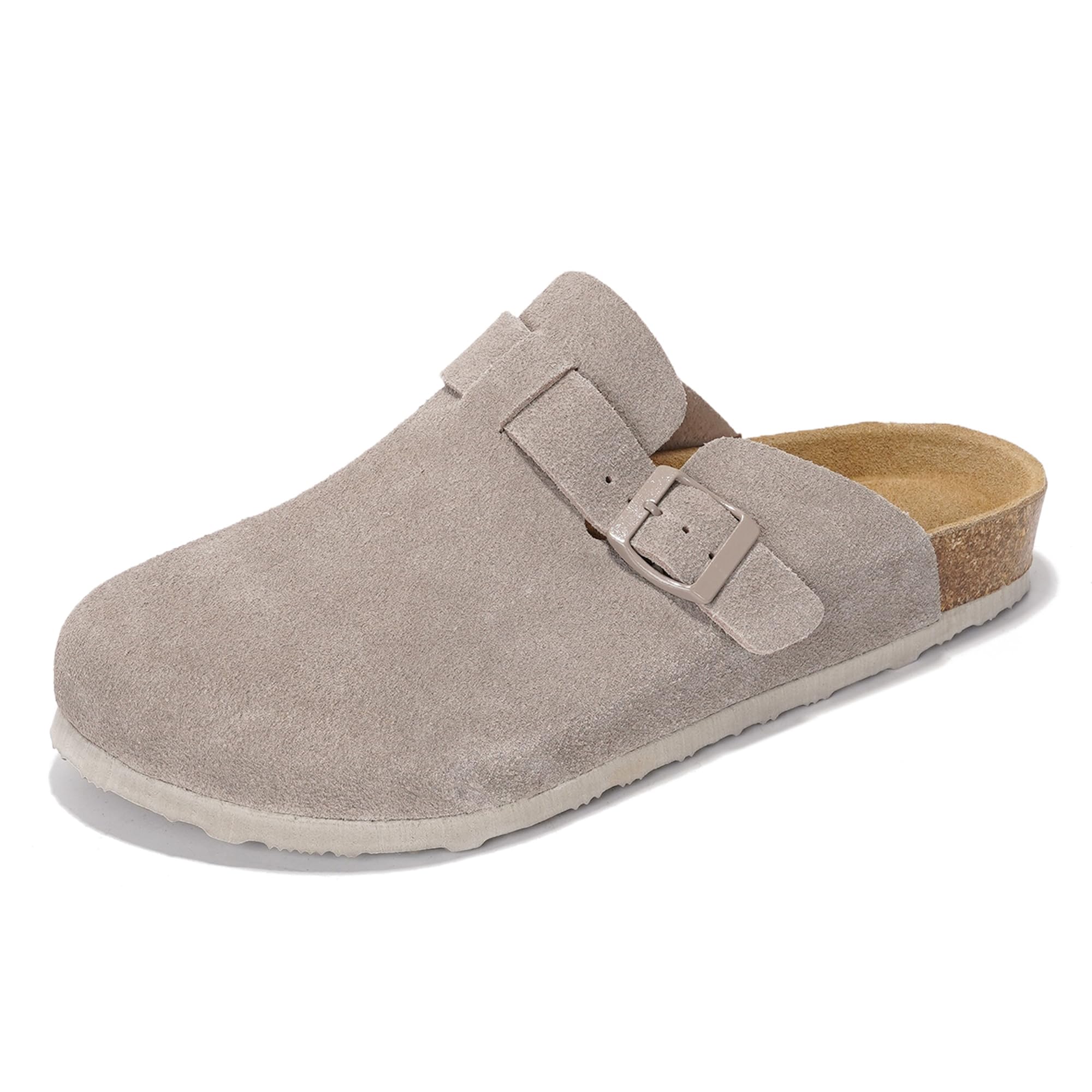 Project Cloud | "Brooklyn" 100% Genuine Full Grain Leather Slippers for Men | Memory Foam | Non-Slip