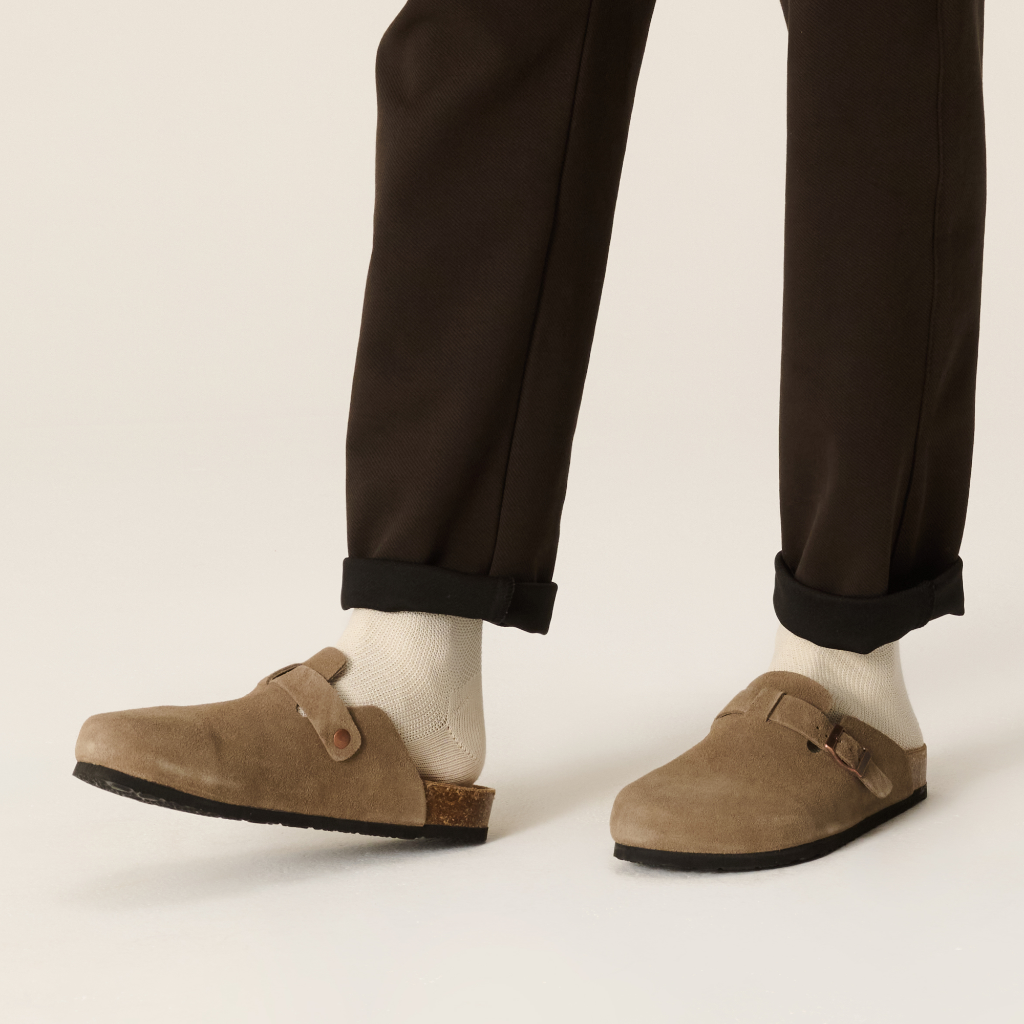 Project Cloud Men's Clogs | 100% Genuine Full Grain Leather | Memory Foam | Non-Slip | Brooklyn - Project Cloud - Clogs -Shop Project Cloud premium footwear Now!