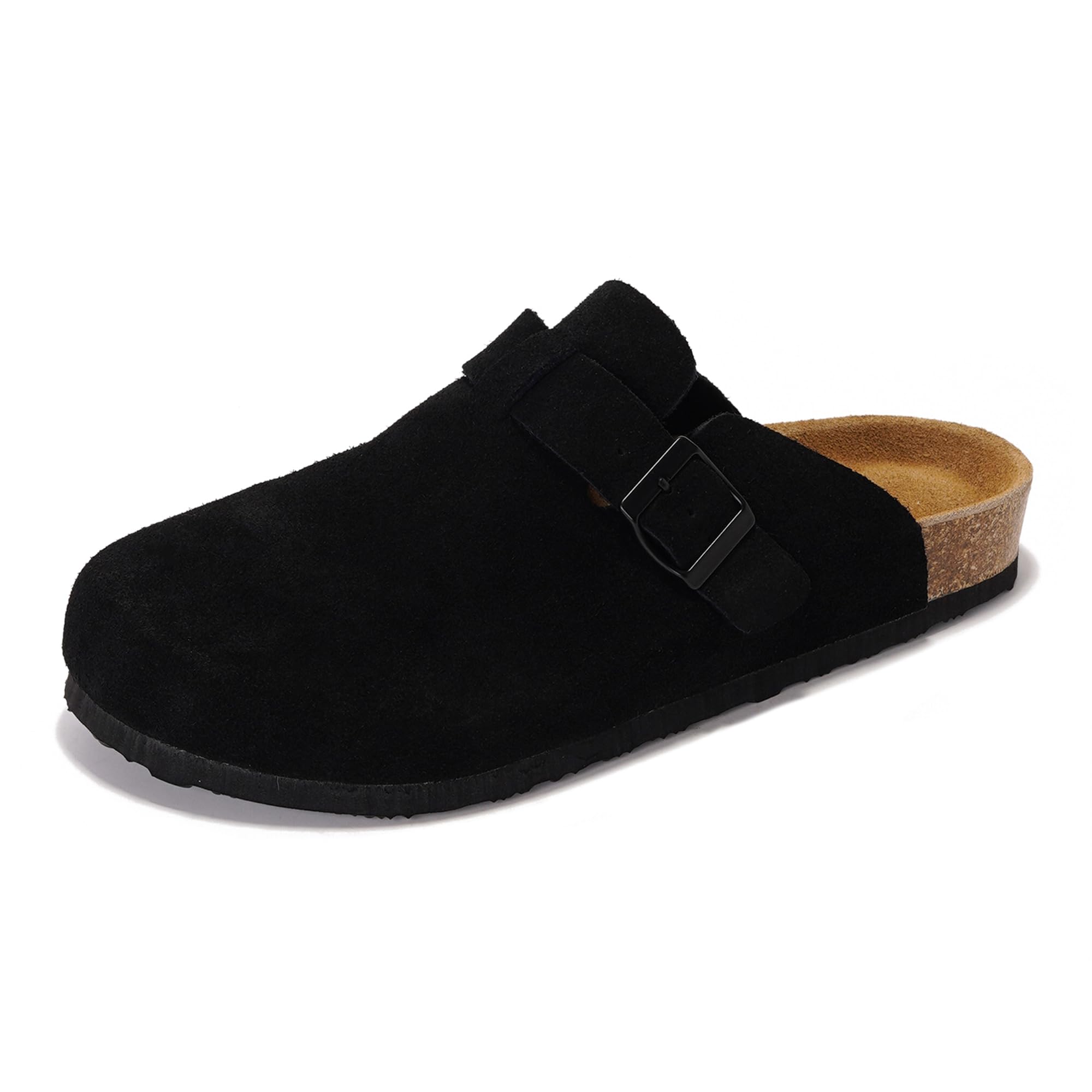 Pantuflas de cuero Brooklyn de Project Cloud: para hombre, de grano completo y espuma viscoelástica 