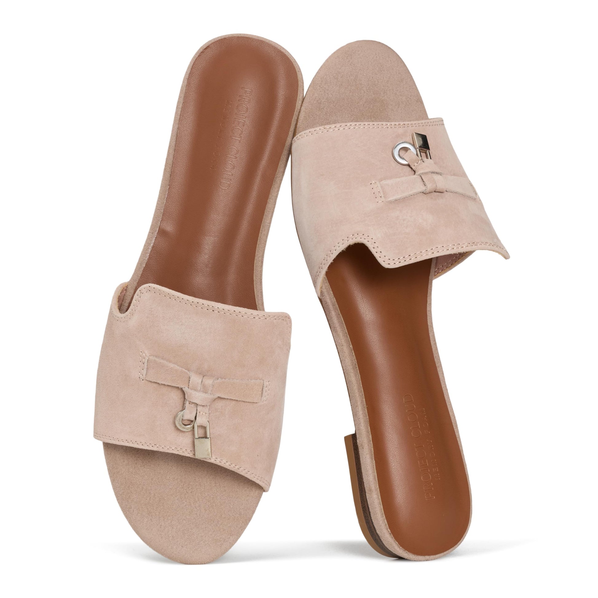 Project Cloud Women's | Genuine Leather Sandals Women Dressy | Memory Foam | Lightweight | Non-Slip - Cannes - Project Cloud - Sandals -Shop Project Cloud premium footwear Now!