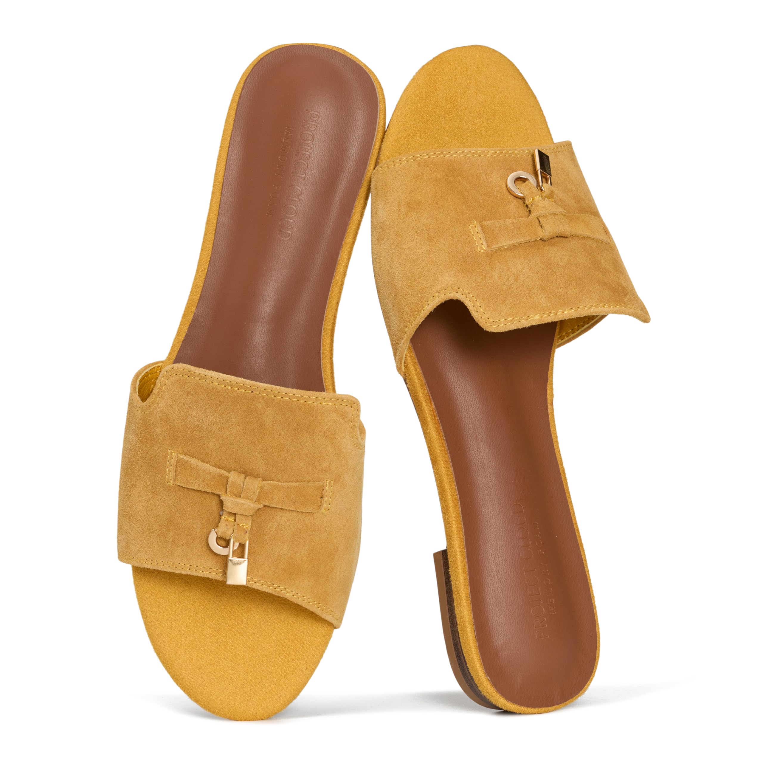 Project Cloud Women's | Genuine Leather Sandals Women Dressy | Memory Foam | Lightweight | Non-Slip - Cannes - Project Cloud - Sandals -Shop Project Cloud premium footwear Now!