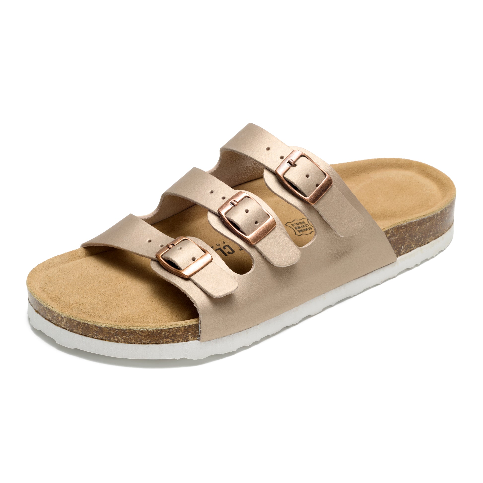 Project Cloud Women's | Genuine Leather Sandals | ProjectPlush™ Memory Foam | Non-Slip - Capri - Project Cloud - Sandals -Shop Project Cloud premium footwear Now!