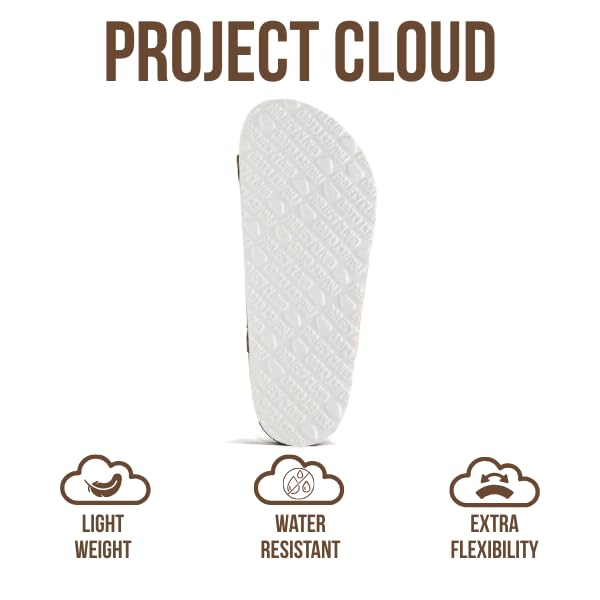 Project Cloud Women's | Genuine Leather Sandals | ProjectPlush™ Memory Foam | Non-Slip - Capri - Project Cloud - Sandals -Shop Project Cloud premium footwear Now!