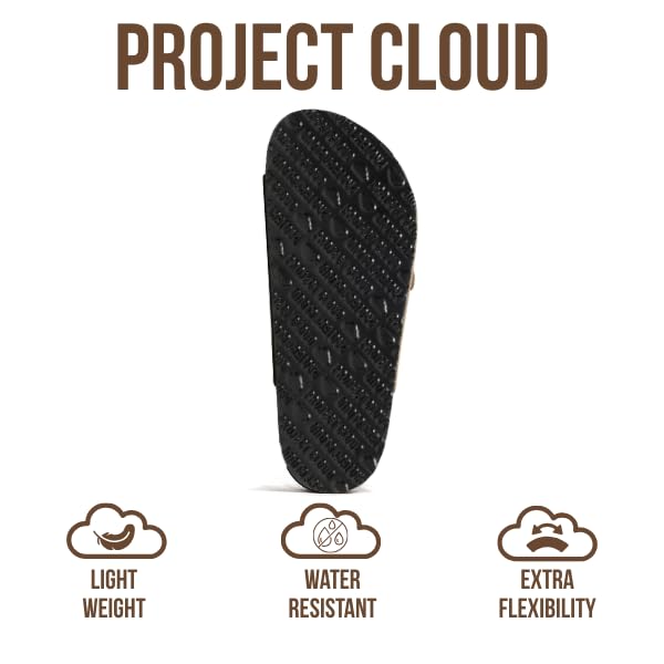 Project Cloud Women's | Genuine Leather Sandals | ProjectPlush™ Memory Foam | Non-Slip - Capri - Project Cloud - Sandals -Shop Project Cloud premium footwear Now!