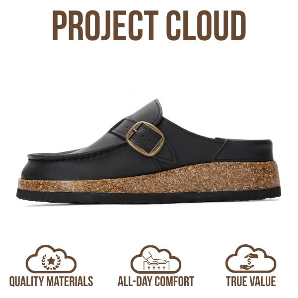 Zuecos Carline para mujer de Project Cloud: espuma viscoelástica, suela antideslizante 