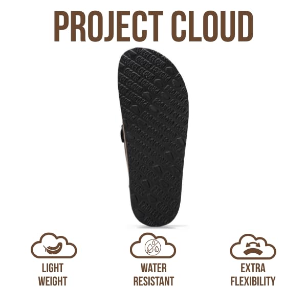 Zuecos Carline para mujer de Project Cloud: espuma viscoelástica, suela antideslizante 