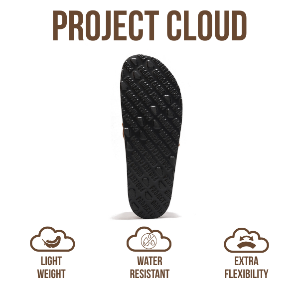 Project Cloud | "Carline" Clogs for Women | Memory Foam |Water-Resistant | Lightweight |Non-Slip
