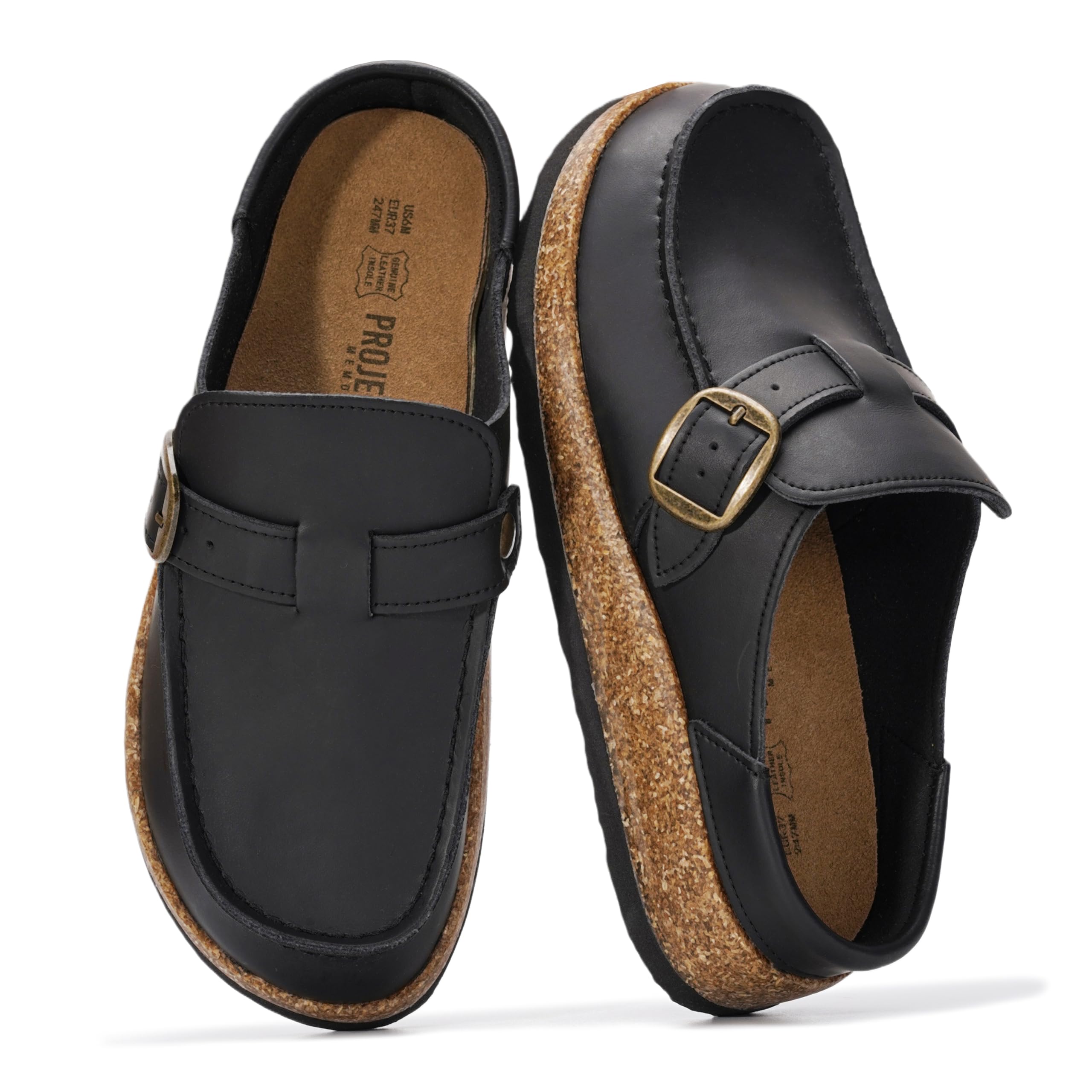 Zuecos Carline para mujer de Project Cloud: espuma viscoelástica, suela antideslizante 